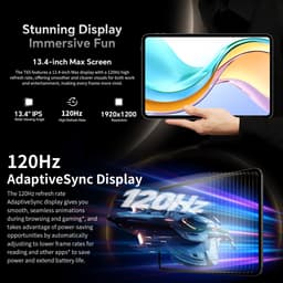 Tablet 13,4 Inch 4G Android 16 - 6 GB RAM 128 GB Opslag - IPS Scherm - Octa Core Processor - Voor Volwassenen — thumbnail 3