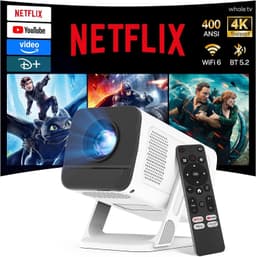 Mini-Projector - X1 Pro - 13,6 x 11,15 x 8,5 cm - Compacte Android 13 Projector met 4K Ondersteuning - Voor Thuisbioscoop en Streaming — thumbnail 1