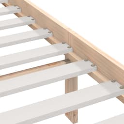 Bedframe familiebed palletbed massief houten bed grenen 120x190 cm 4FT Small Double — thumbnail 2