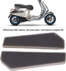 Luchtfilterhuis Schuimfilter Element 2 STUKS voor Gy6 49cc 50cc 139qmb Scooters Onderdelen Luchtfilterhuis Schuimfilter Vervanging — thumbnail 3