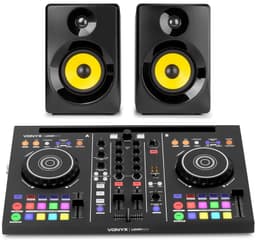 Vonyx Loop300 DJ controller set - Met actieve speakers - Virtual DJ LE software - Beginner DJ set — thumbnail 1