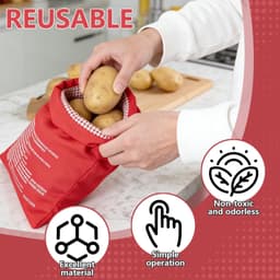 Magnetron Aardappelzak voor Snelle Kookresultaten — thumbnail 5