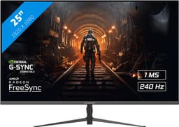 RAIDER - Full HD 240Hz Gaming Monitor - FreeSync/G-Sync - 25 Inch — thumbnail 1
