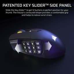 Corsair Scimitar Elite Wireless SE - Draadloze Gaming Muis - Rechtshandig - Bluetooth - Optisch - 33000 DPI - Wit — thumbnail 2