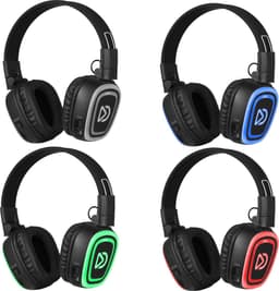 Origineel Dolly Digital® Silent Disco set: 10 draadloze HiFi-koptelefoons + dubbele microfoon – oneindig uitbreidbaar | Bluetooth — thumbnail 2