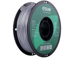 eSun PETG Massief zilver / Solid silver 1kg - 1.75mm - 3D printer filament