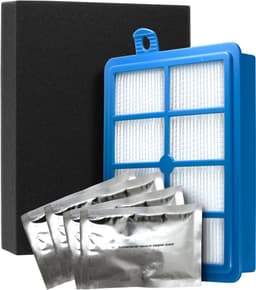 Dparts filterset geschikt voor AEG - voor LX7 en LX8 series - AUSK11 starter kit - 1x HEPA filter 4x geurzakjes 1x foamfilter - UltraFlex stofzuigerfilter - stofzuiger allergiefilter nr. FC8031/01 1184255014 7321423161707 — thumbnail 1