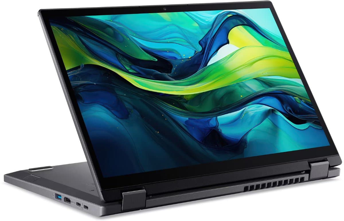 Aspire Spin 14 ASP14-52MTN-59R0 - 2-in-1 Convertible - 14 inch - Touchscreen - Core Ultra 5 (i5) - 32GB - 512GB SSD - Zilver - inclusief Stylus Pen - Verlicht toetsenbord — afbeelding 1