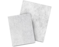 Dparts universeel stofzuigerfilter set - motorfilter + uitblaasfilter (microfilter) - op maat te knippen - 2 stuks - filter set stofzuiger - geschikt voor Miele, Philips, Nilfisk, AEG, Electrolux, Bosch, Siemens, Inventum, Sauber, Bestron, Princess