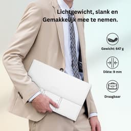 CRLYN® Portable Monitor - Draagbare Scherm - Uitbreider - Full HD - Wit — thumbnail 8