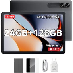 Blackview Tab 90 Tablet PC - 11 inch - 24GB+128GB - 4G LTE+5G WiFi - 8200mAh Accu - Octa Core - Android 14 - Grijs — thumbnail 1