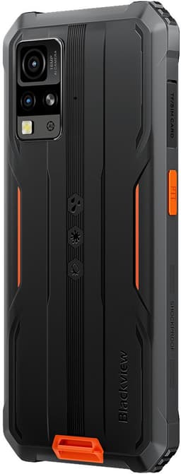 Blackview BV4800 SE - Robuuste Smartphone - 12GB RAM - 64GB - 6,56 inch - Dual 4G LTE - Android 15 - IP68 Waterdicht - NFC - GPS - Oranje — thumbnail 3