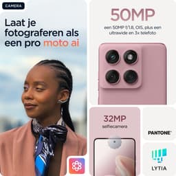 Motorola edge 60 fusion -8/256GB - Zephyr (Roze) — thumbnail 16