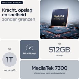 Motorola edge 60 fusion - 8/256GB - Slipstream (Grijs) — thumbnail 17