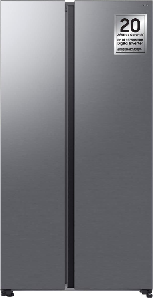 SAMSUNG RS70F65QETEF Amerikaanse koelkast 7-serie (654L) Zilver (mat) Wifi — afbeelding 1