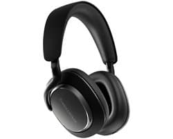 Bowers & Wilkins Px7 S3 Draadloze Over-Ear Hoofdtelefoon, Geavanceerde Noise Cancelling, 30 Uur Afspelen, 8 Microfoons, Snelladen, aptX Lossless - Antraciet Zwart