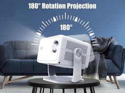 Mini beamer - Projector - Beamerscherm - Projectiescherm - Outdoor & Indoor Projector - — thumbnail 3