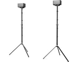 ULTIMEA Steady 300 - Luidsprekerstandaard - In hoogte verstelbaar - Universeel - 1paar - Zwart