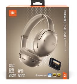 JBL Tour One M3 TX - Draadloze Noise Cancelling Koptelefoon met Smart Tx Adapter - Bluetooth - Over-ear - 70 uur batterij - Mocca/Beige — thumbnail 6