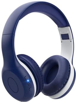 StayPowered Bluetooth Hoofdtelefoon voor Kinderen - Veilig en Kwalitatief Geluid - 85/94 dB Volumeregeling - 40 Uur Batterij - HD Microfoon - Opvouwbaar en Verstelbaar - Snelle Bluetooth 5.4 - Blauw - Levering Sneller dan Aangegeven! — thumbnail 1