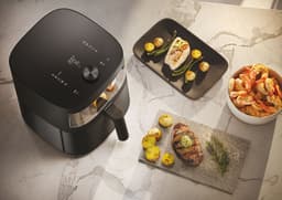 Haier HAF5TWA 011 Air Fryer - 7 l - 2000 W - Glass Window - 9 in 1 - internal LED verliching - Heteluchtfriteuse - kan in de vatwasser - 40ºC tot 200ºC - Zwart - 10 jaar garantie op onderdelen — thumbnail 8