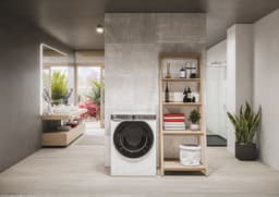Hoover H-WASH 550 H5WPB447AMBC/1-S wasmachine Voorlader 7 kg 1400 RPM Wit — thumbnail 3