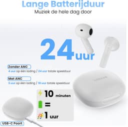 Xssive TWS15 Draadloze Oordopjes - Drievoudige Noise Cancelling & Hi-Res Audio - Bluetooth Oordopjes Geschikt voor iPhone, Samsung Oortjes Draadloos — thumbnail 2