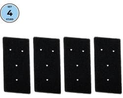Bramokava 4x Filter geschikt voor Droger Whirlpool Bauknecht Ignis ( met 4 gaatjes) - 481010345281 - 8015250474909 - 481010716911 - Spons Foam Schuim — afbeelding 1