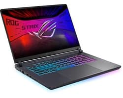 "ASUS ROG Strix G16 G615LW-S5058W - Laptop - 16"" WQXGA - Intel Core Ultra 9 275HX - NVIDIA GeForce RTX 5080 - 32 GB DDR5 - 1 TB SSD - Windows 11 Home - QWERTY - grijs"