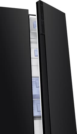 Frilec BONNSBS-680-040CB - Amerikaanse koelkast - C label - 5 Jaar Garantie - Supervriezen - Digitaal Display - Fresh Zone - 595 Liter - Zwart — thumbnail 6