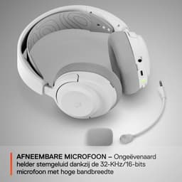 SteelSeries - Arctis Nova 3P Wireless - Playstation - White — thumbnail 3