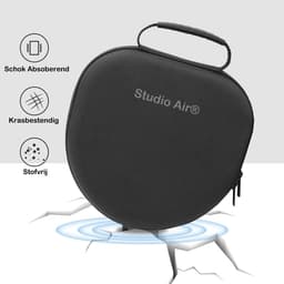 Studio Air® Airpods Max Case Pro - Stevige Cover voor Airpods Max - Airpods Max Hoes Zwart — thumbnail 4