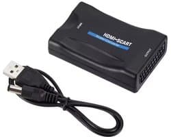 CHPN - HDMI naar Scart converter - HDMI adapter - Scart kabel - Zwart - HDMI naar scart adapter - Universeel - Computer naar televisie