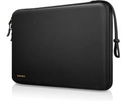 Sounix Laptophoes 13/14 inch - EVA Hard Cover Sleeve - Laptop Sleeve - Zwart