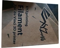 XYZ 3d printing filament ABS 3kilo zwart