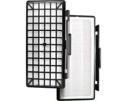 2x Dparts hepa filter geschikt voor Bosch en Siemens - hygiënefilter voor Free'e, VSZ 6 en Z6.0 stofzuiger series - stofzuigerfilter 647753 00647753 - 577303 00577303 - BBZ154HF - VZ154HFB allergiefilter