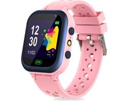 Ohome Smartwatch kinderen - Horloge Kind - Kinder Smartwatch - Tracker voor Kinderen - Kinderhorloge Jongen en meisjes - Roze