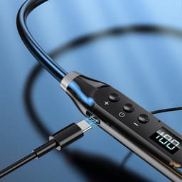 NAXSIR Draadloze Open-Ear Hoofdtelefoon - Nek-hangende hoofdtelefoon - Bluetooth 5.3 | 10 Uur Speeltijd — thumbnail 2