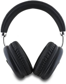 Guess Bluetooth Stereo Koptelefoon - Saffiano Triangle Logo - Zwart — thumbnail 2