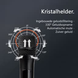 Tech Essentials Draadloze Microfoon - USB-C Ontvanger - Karaoke - ASMR - Studio - Geschikt Voor Partybox - 3.5-6.3mm Jack — thumbnail 2