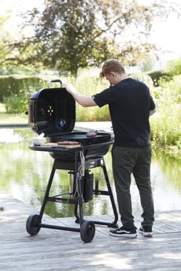 Barbecook Magnus Comfort -  Houtskoolbarbecue - Zwart - 85x64x110cm — thumbnail 2