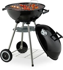 kogelbarbecue - Ø 41 cm - met wielen - opvangschaal voor as — thumbnail 1