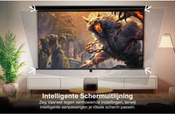 ULTIMEA Smart Beamer Full HD 1080P & 4K Video Projector met Netflix, Autofocus & Autokeystone‑correctie - Zwart — thumbnail 2