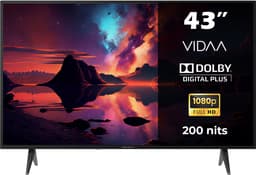 Horizon Smart TV 43 inch - Full HD LED - WiFi - Netflix - Dolby Digital Plus - Schermdeling - Laag Energieverbruik — thumbnail 1