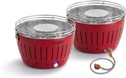 LotusGrill Classic Hybrid Tafelbarbecue - Ø350mm - Paars — thumbnail 5