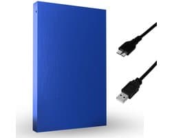 CRLYN® Harde Schijf Extern - Draagbare - 1TB Opslag - Blauw