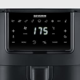 Severin FR 2461 - Airfryer - Hetelucht friteuse - Touchscreen - 4 Liter - 70 tot 200 Graden - 1300 Watt - Zwart — thumbnail 3