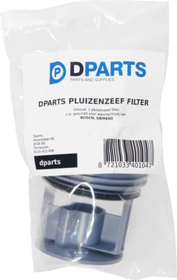 Dparts wasmachine filterdop geschikt voor Bosch en Siemens - pluizenfilter - pluizenzeef - filter van afvoerpomp - nr. 647920 - 00647920 - 00605010 — thumbnail 5