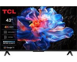 TCL 43P69K - 43 inch - 4K LED - 2025 - Smart TV