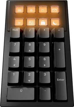 be quiet! Dark Mount Silent Linear US ANSI toetsenbord Gamen USB QWERTY Amerikaans Engels Zwart — thumbnail 2